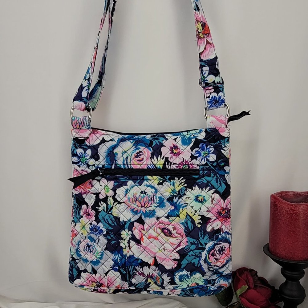 Vera Bradley Zip Top Hipster in Garden Grove Print - Picture 3 of 4